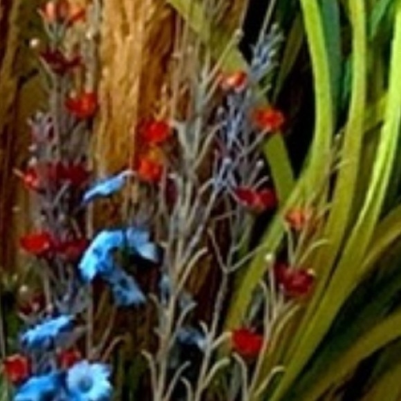 Floral Arrangement bundle of 3 natural grasses with floral - Picture 4 of 4